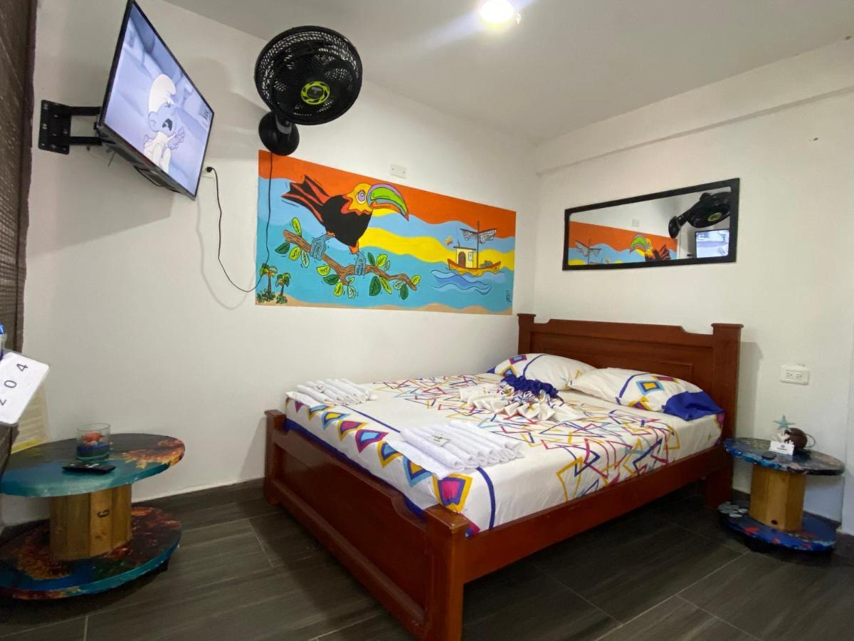 Acuarios Hostal Playa Ladrilleros Eksteriør billede